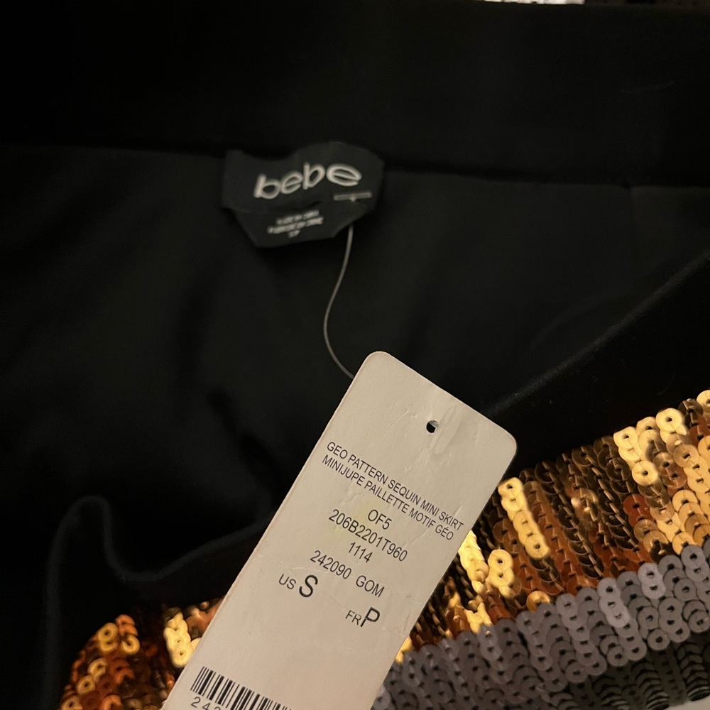 Bebe sequin skirt - Picture 3 of 3